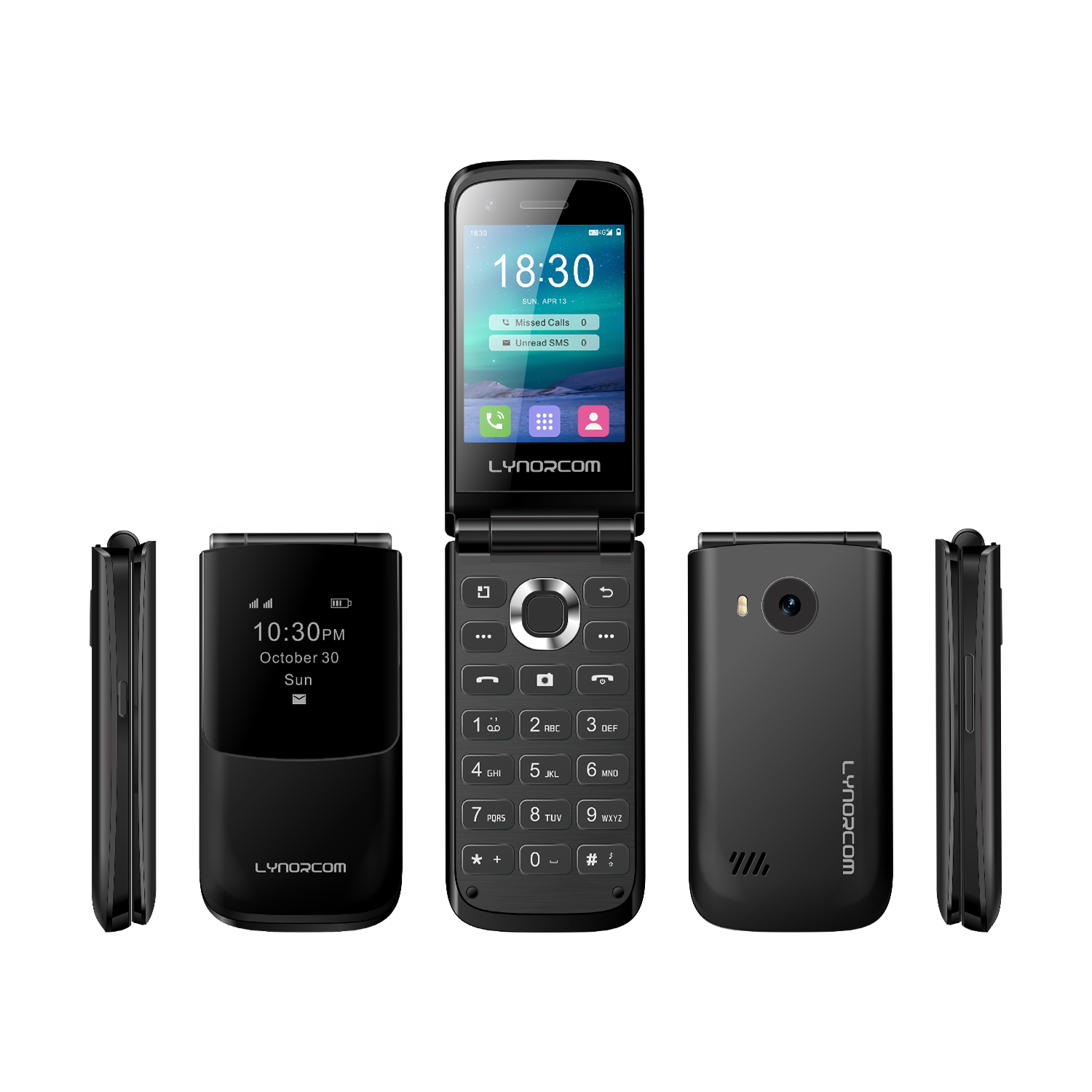 F220 filp phone   2.83" HD + 1.44" Dual Screen Flip Smartphone 3GB + 32GB or 4GB + 46GB, 8